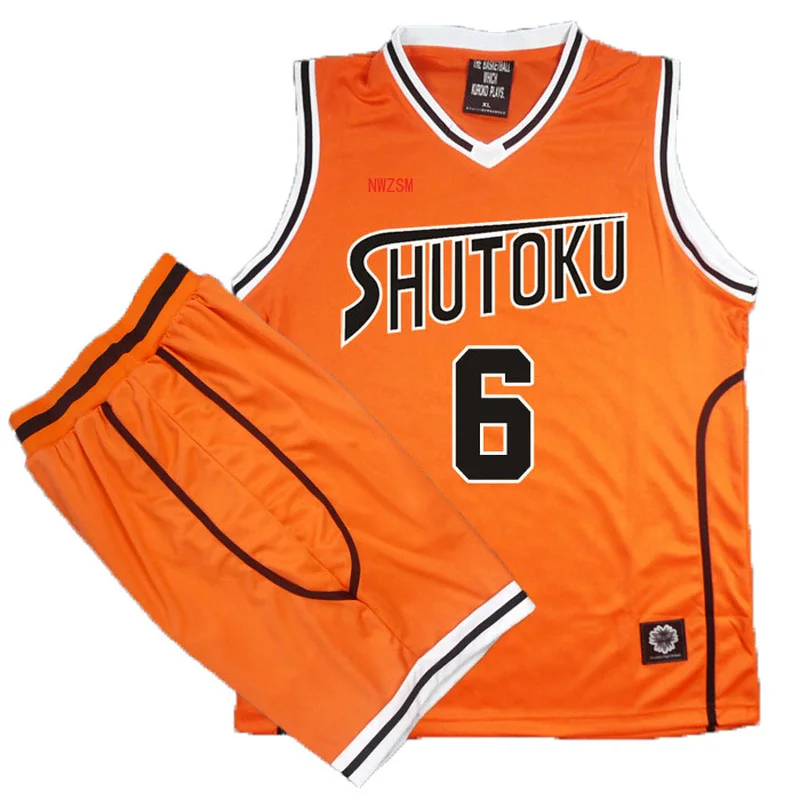 Аниме KUROKO'S BASKETBALL Kuroko No Basuke Косплей Yosen School Murasakibara Atsushi баскетбольная форма