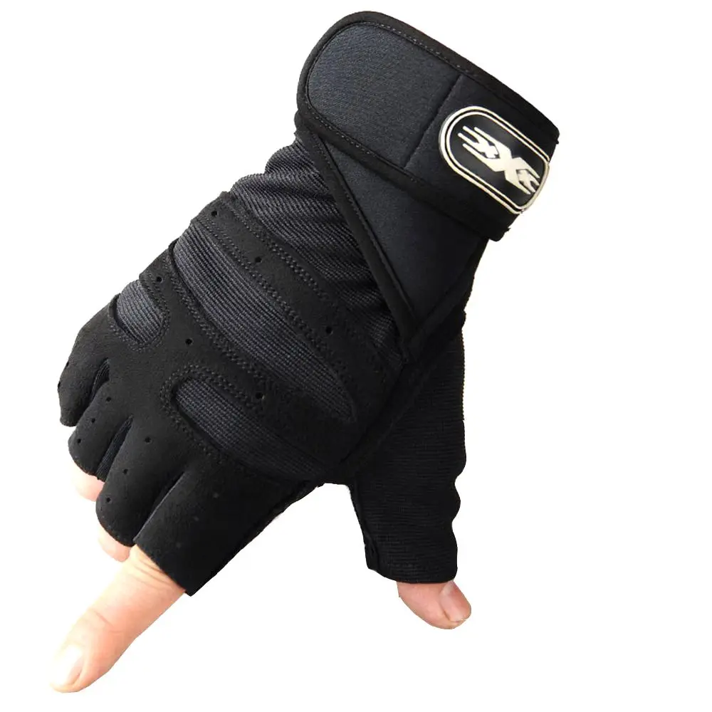 

Non-slip Dumbbell Wrist Gym Training Men and Women Half Finger Gloves Riding Gloves Fitness Gloves Boxing Gloves