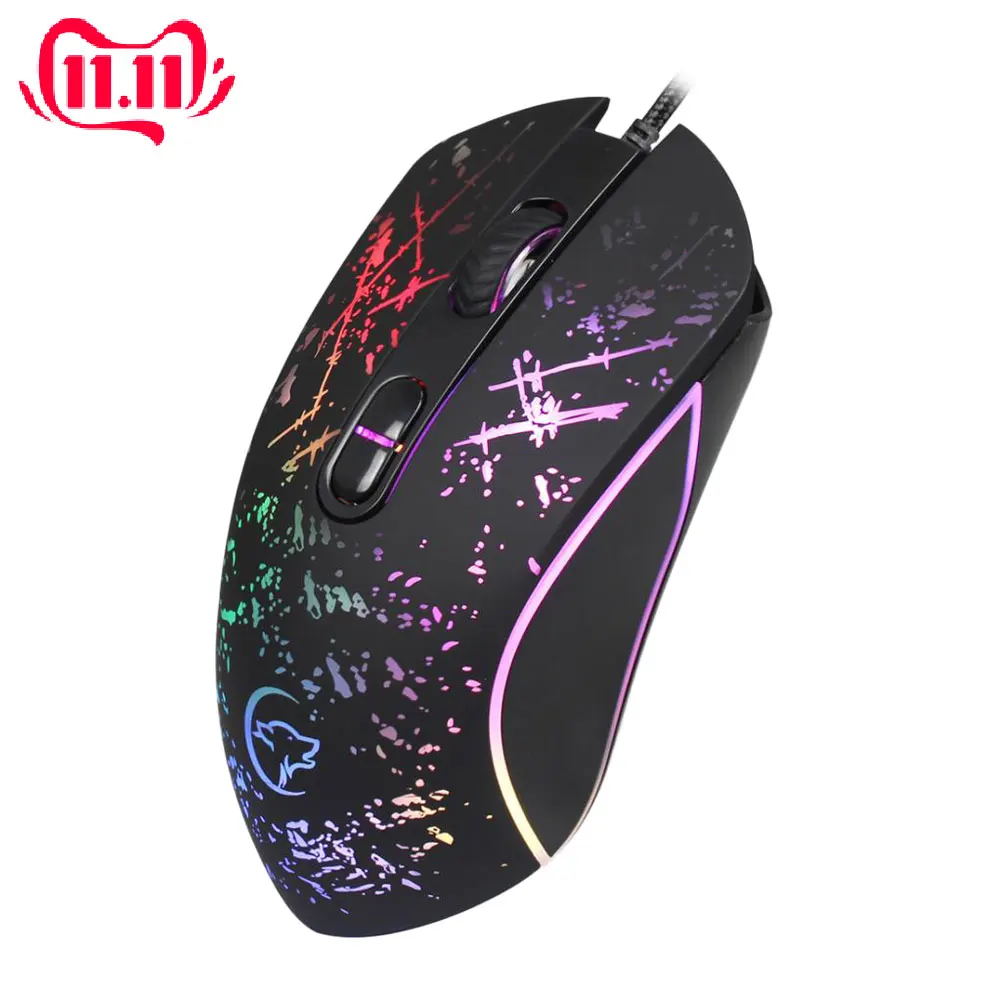 2019 новый ПК ноутбук для геймеров мышь 8 кнопок 3200 точек/дюйм оптическая