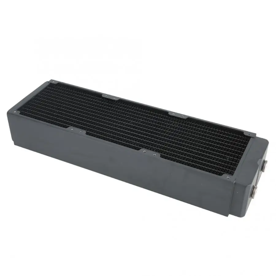 Компьютерный радиатор для водяного охлаждения 3 слоя 12 трубок 65 мм медный