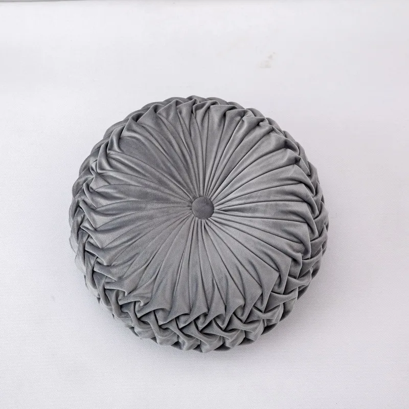 Одноцветная многофункциональная Бархатная подушка с изображением тыквы на