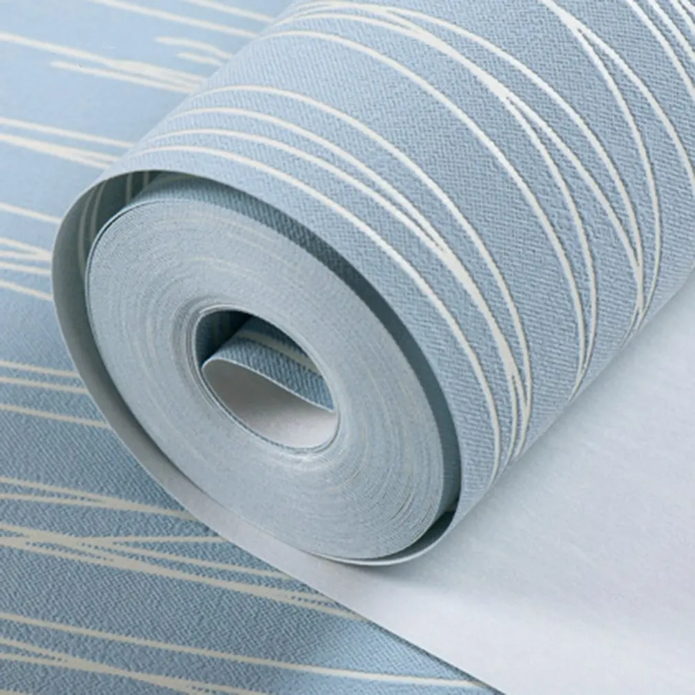 Простая домашняя полосатая настенная бумага современное настенное покрытие для