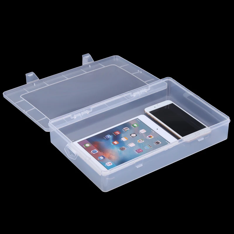 Практичный ящик для инструментов пластиковые контейнеры для iPad iPhone микросхема винтовые коробки прозрачный многофункциональный ящик для хранения