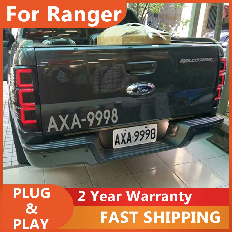 

Светодиодный задсветильник для Ford Ranger 2016-2018 светодиодный светодиодные дневные ходовые огни, задние парковочные огни, автомобильные аксесс...