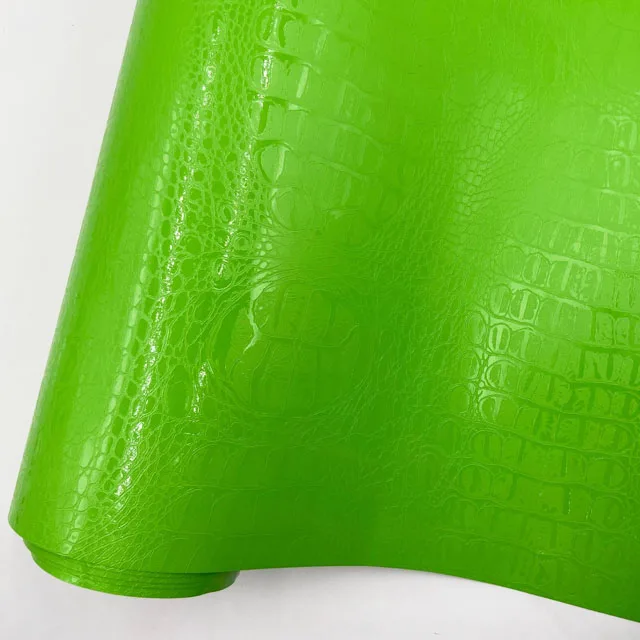 

Зеленая текстура под крокодиловую кожу, виниловая пленка, наклейка для автомобильной упаковки, наклейка для панели автомобиля, приборной п...