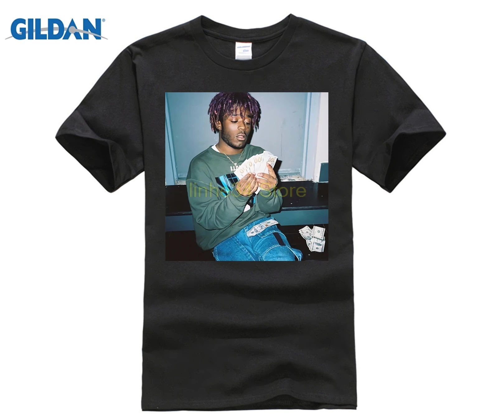 Футболка Lil Uzi Vert Tour Luv-настоящий Vs | Мужская одежда
