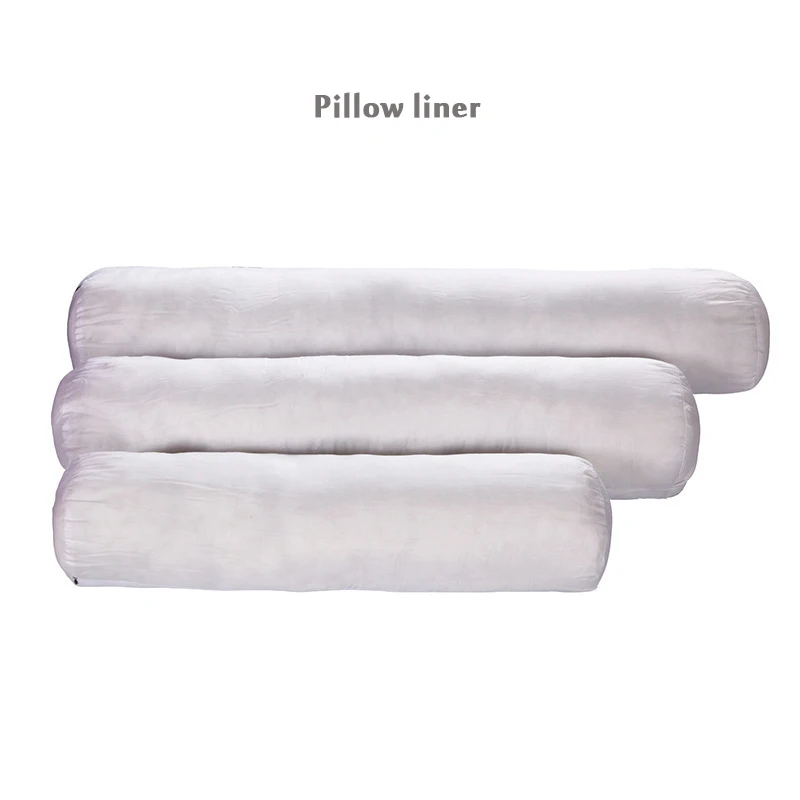 Multifunction Round candy pillow plain yoga office nap velvet sanding fabric padded cotton health care neck | Дом и сад