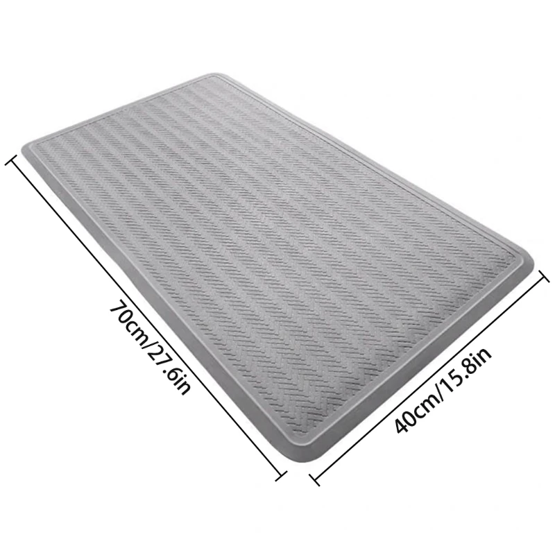 

Bathtub Mat Non Slip Bath Mats with Suction Cups Shower Mat for Bathroom Tub Machine Washable Toilet Floor Mat 27.6x15.8 Inches