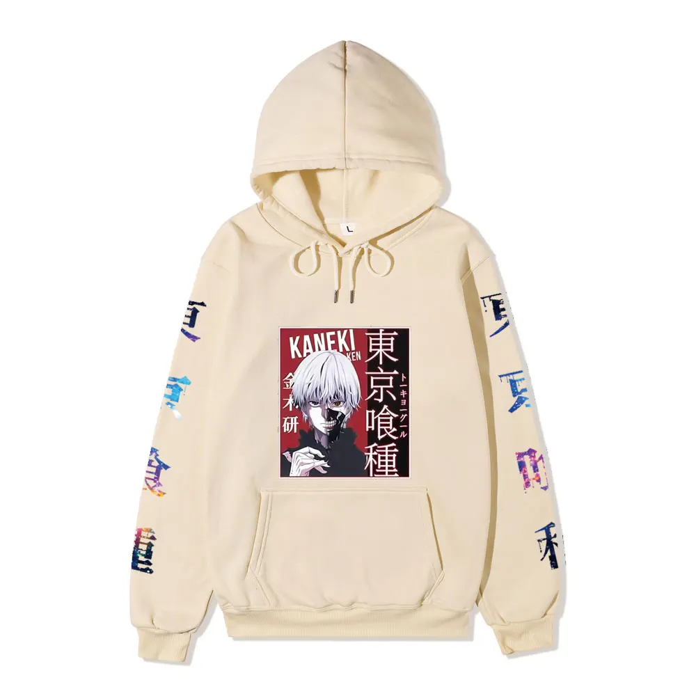 Толстовка с капюшоном Kaneki Ken из аниме Токийский Гуль Мужская/мужская толстовка
