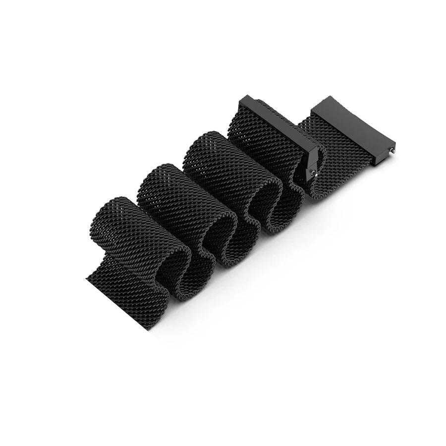 22mm Milanese Watchband For Xiaomi LS05 Strap Smart Watch Band For Xiaomi Haylou Solar LS05 Stainless Steel Magnetic Bracelet