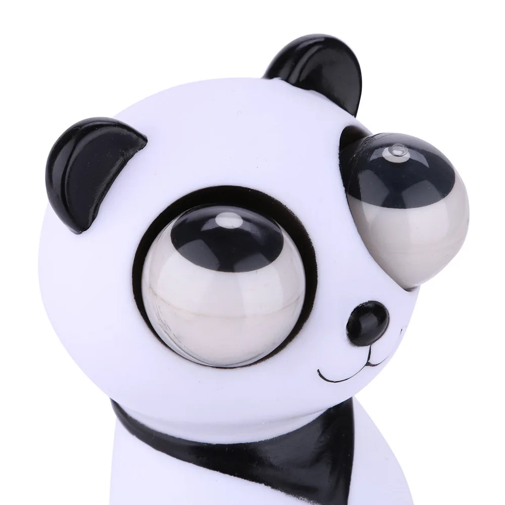 Kawaii панда выскочить глаз мягкий медленно поднимающийся декомпрессии игрушки для
