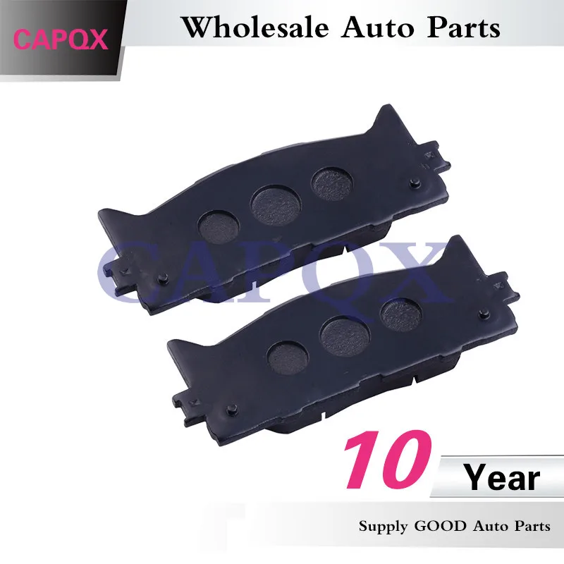 Передние и задние тормозные колодки CAPQX 2 шт. 04465-33450 04466-33160 для ES240/ES350 HYBRID 2006 2007 CAMRY