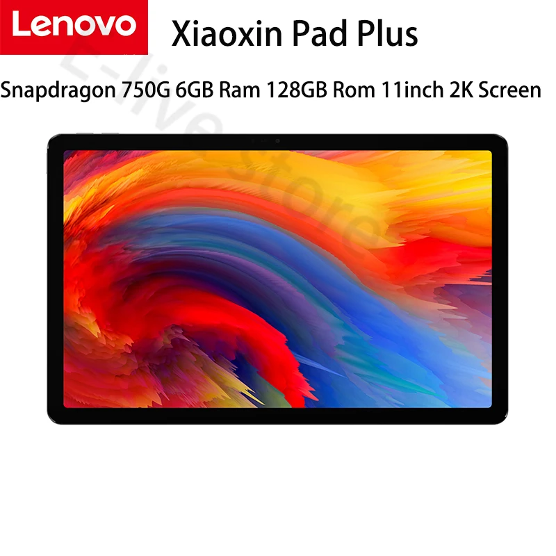 Lenovo Xiaoxin Pad Plus Tablet PC Snapdragon 750G Octa-core 6GB 128GB 11 inch 2K Screen Android WiFi 6 GPS | Компьютеры и офис