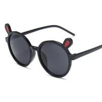 bear design kids sunglasses boys girls shades eyeglasses baby sun glasses child mirror uv400 oculos de sol