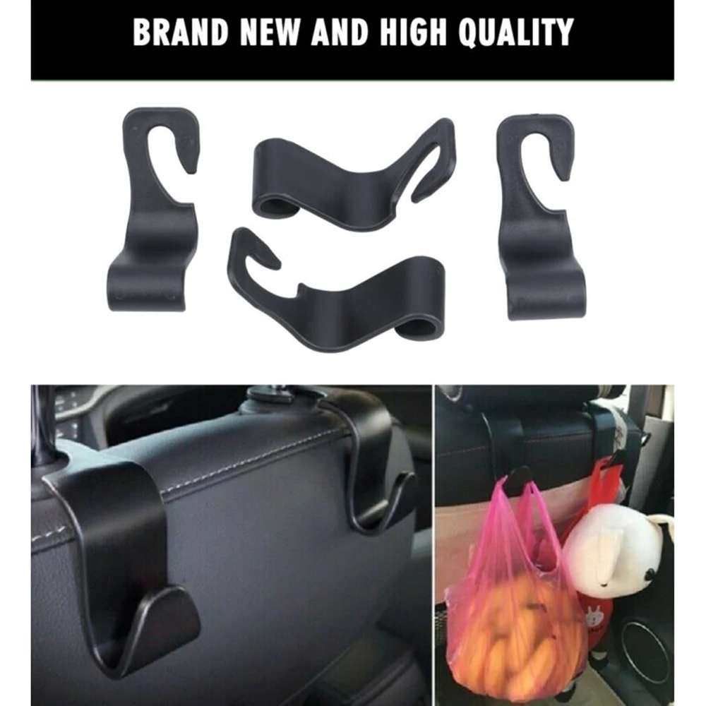 Holder Car seat hook Black Interior Auto Set Back Headrest Storage Bag | Автомобили и мотоциклы