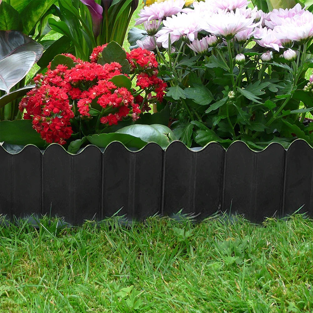 20 шт. лужайка во дворе DIY Palisade забор с блокировкой садовая окантовка легкая чистая