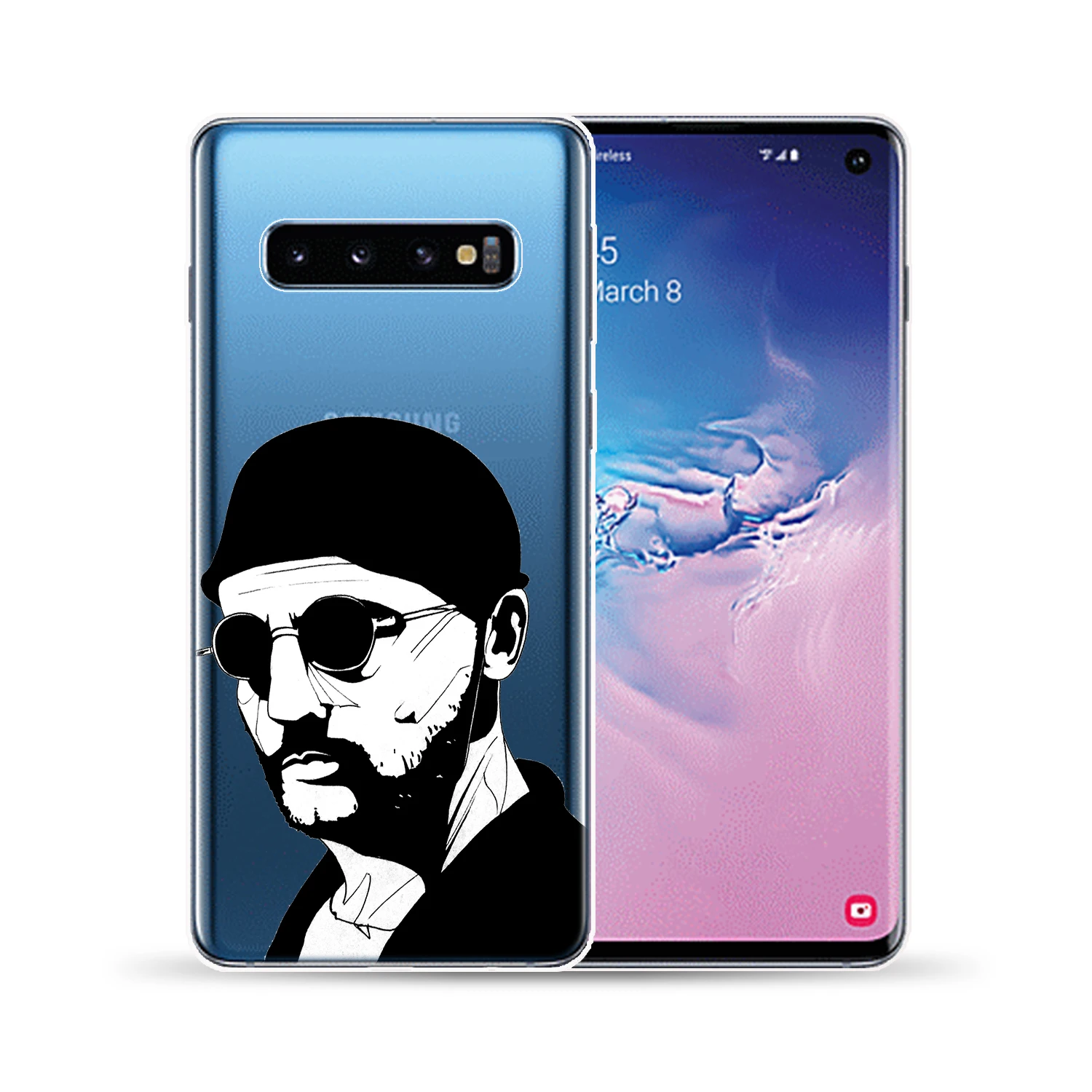 Фильм Леон и Матильда профессиональный убийца чехол для Samsung S8 S9 S10 S20 Plus Ultra 5G S10E S6