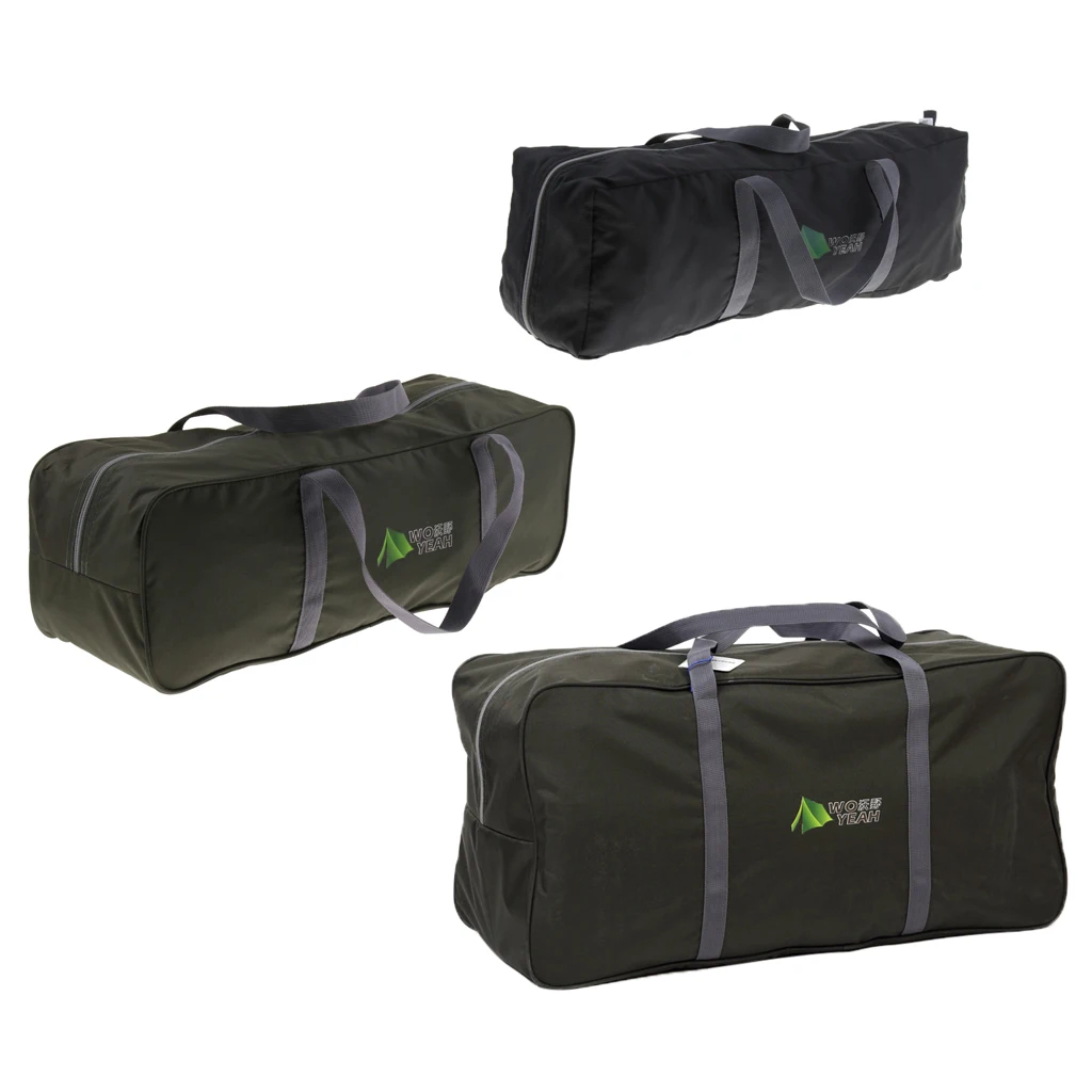 Спортивная сумка с застежкой-молнией и ремнем для переноски кемпинга походной