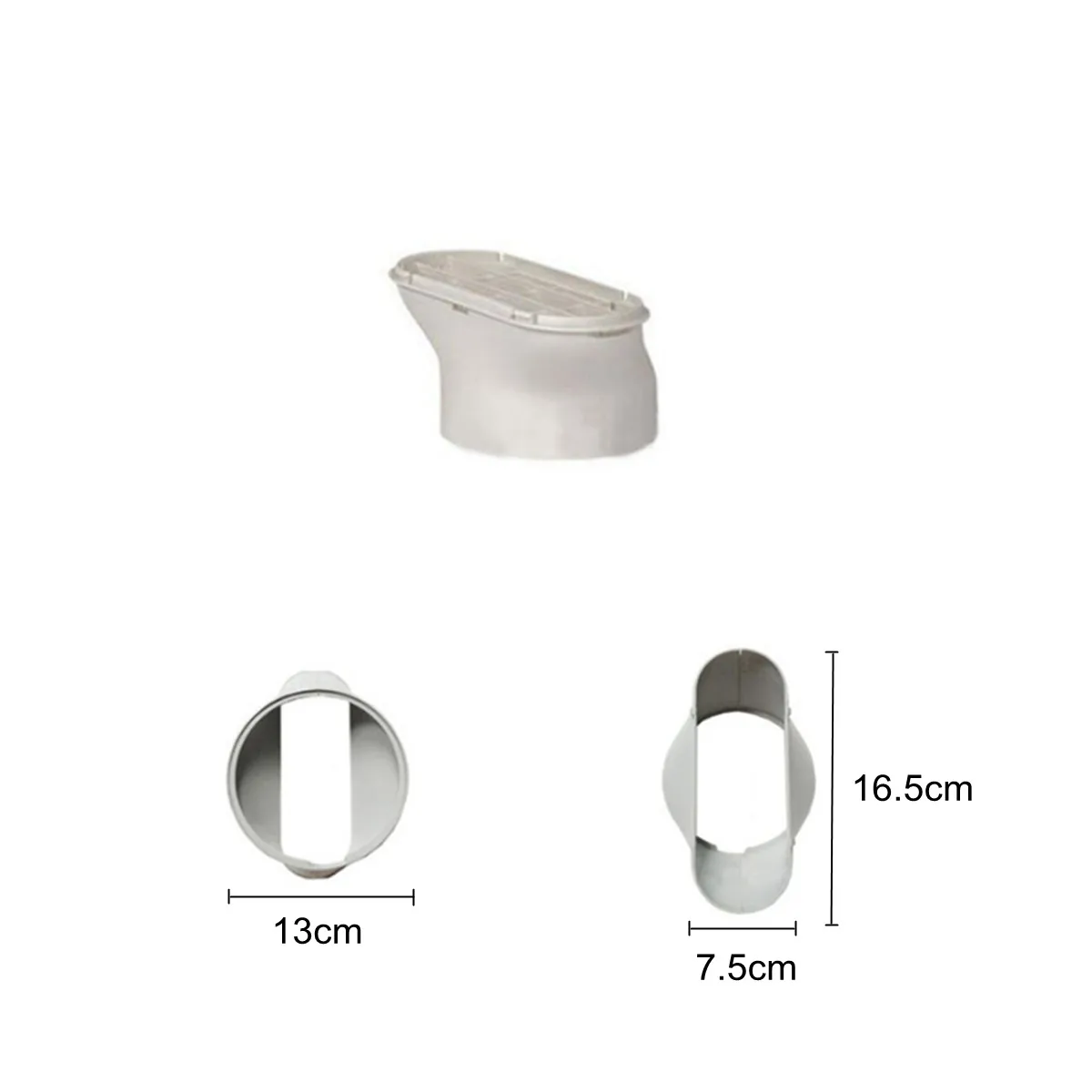 

Air Conditioner Spare Parts Window Slide Kit Sliding Boards Nozzle Set Adjustable Window Kit Plate Connector Portable