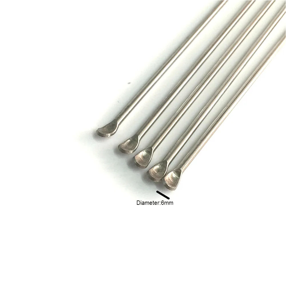 Микрон Совок наркотиков ложка Скребок Лопата 180 мм Нержавеющая сталь следов