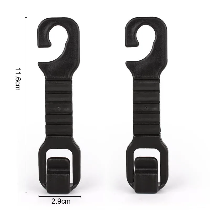2 шт. автомобильный крючок на спинку сиденья автомобильные аксессуары интерьера