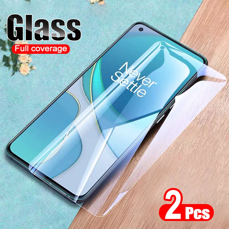 2 шт./лот закаленное стекло для Oneplus 8T защита экрана анти Blu Ray oneplus 7 7T 6 6T стеклянная