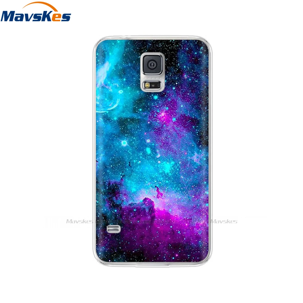Чехол для Samsung Galaxy S5 силиконовая Мягкая задняя крышка из ТПУ телефона I9600 SM-G900F