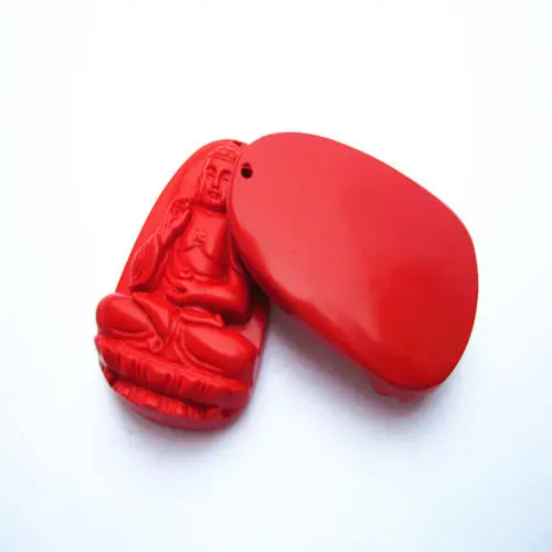 

1set-8pcs-Tibetan Buddha carved cinnabar Pendant