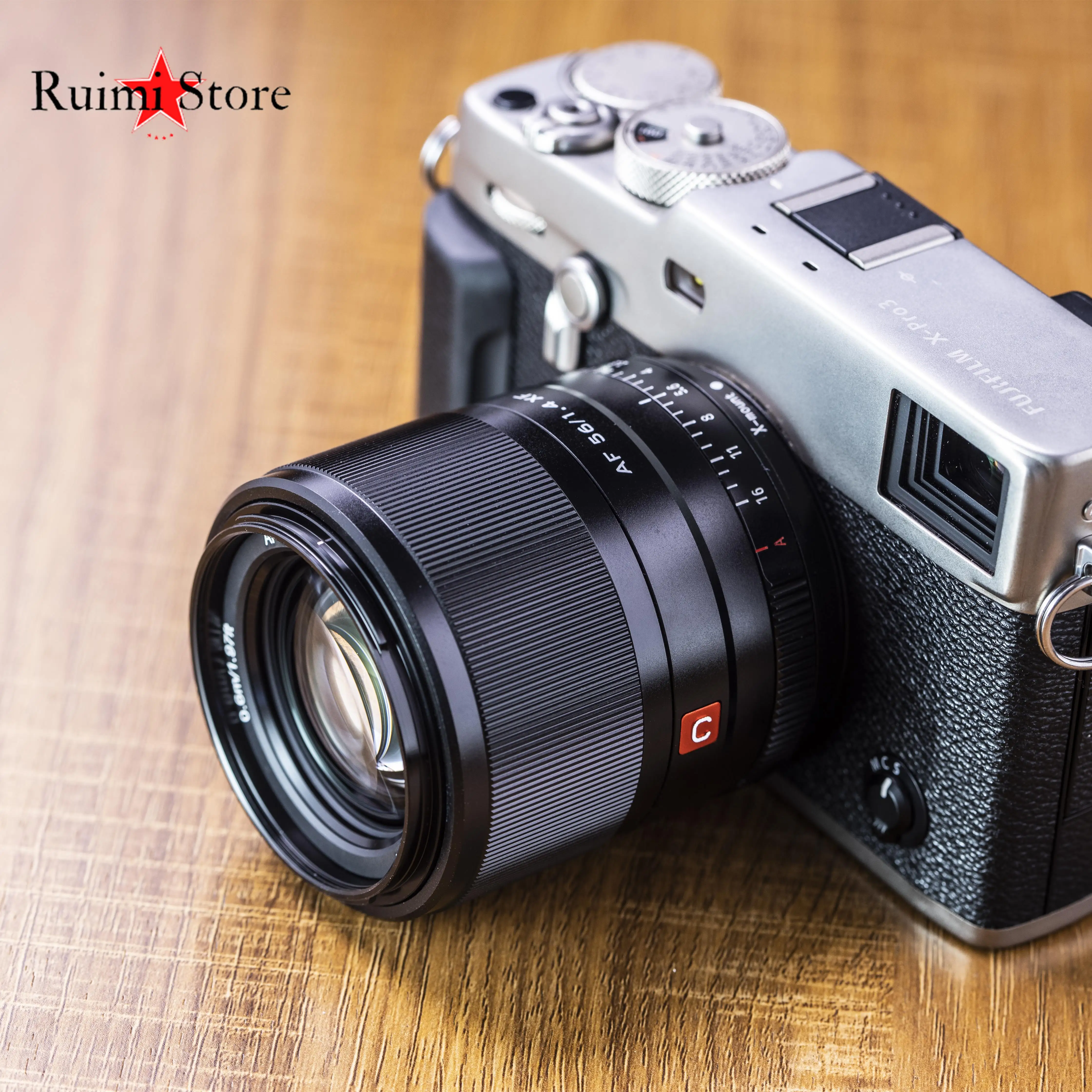Viltrox 56 мм f1.4 STM автофокусом объектив для цифровой фотокамеры Fuji X Крепление