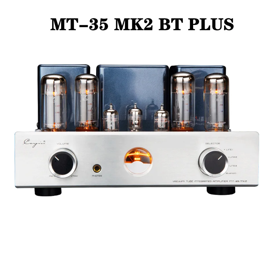 Cayin Mt-35 MK2 BT-Plus Bluetooth HiFi Hi-end Integrated/Headphone Earphone Dual Mode Tube Amplifier EL34*4 TR 18W*2 UL 35W*2 |