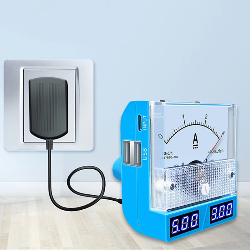 JC Epower EP01 Интеллектуальный измеритель мощности 3A 15 В DC стабилизирующий напряжение