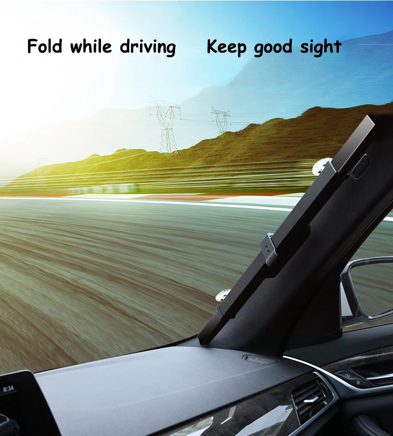 Популярное солнцезащитное покрытие для лобового стекла автомобиля авто