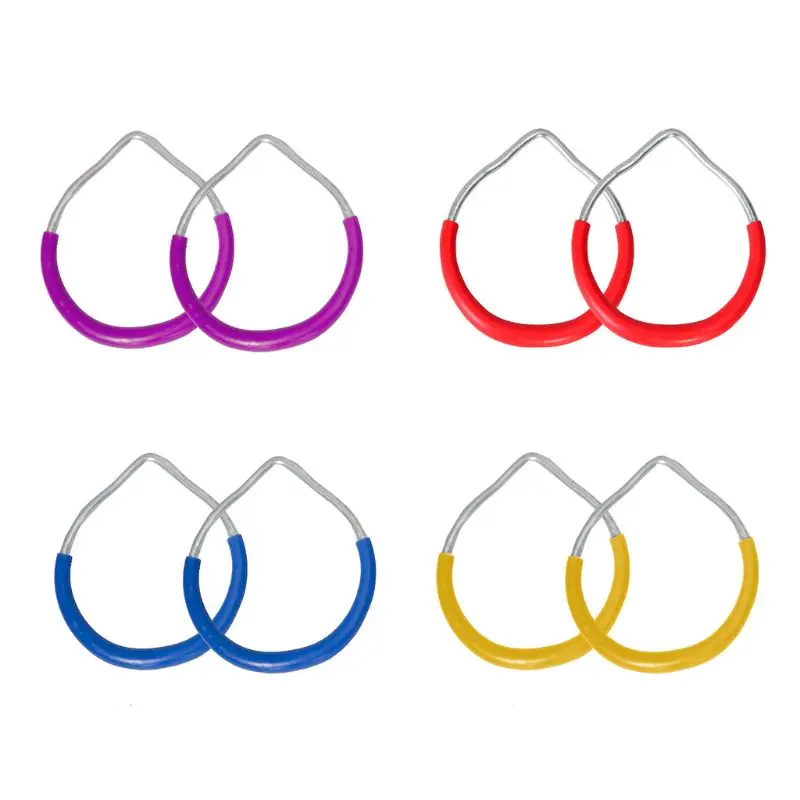 2 шт детский набор качелей материал трапеция фитнес кольца для скалолазания