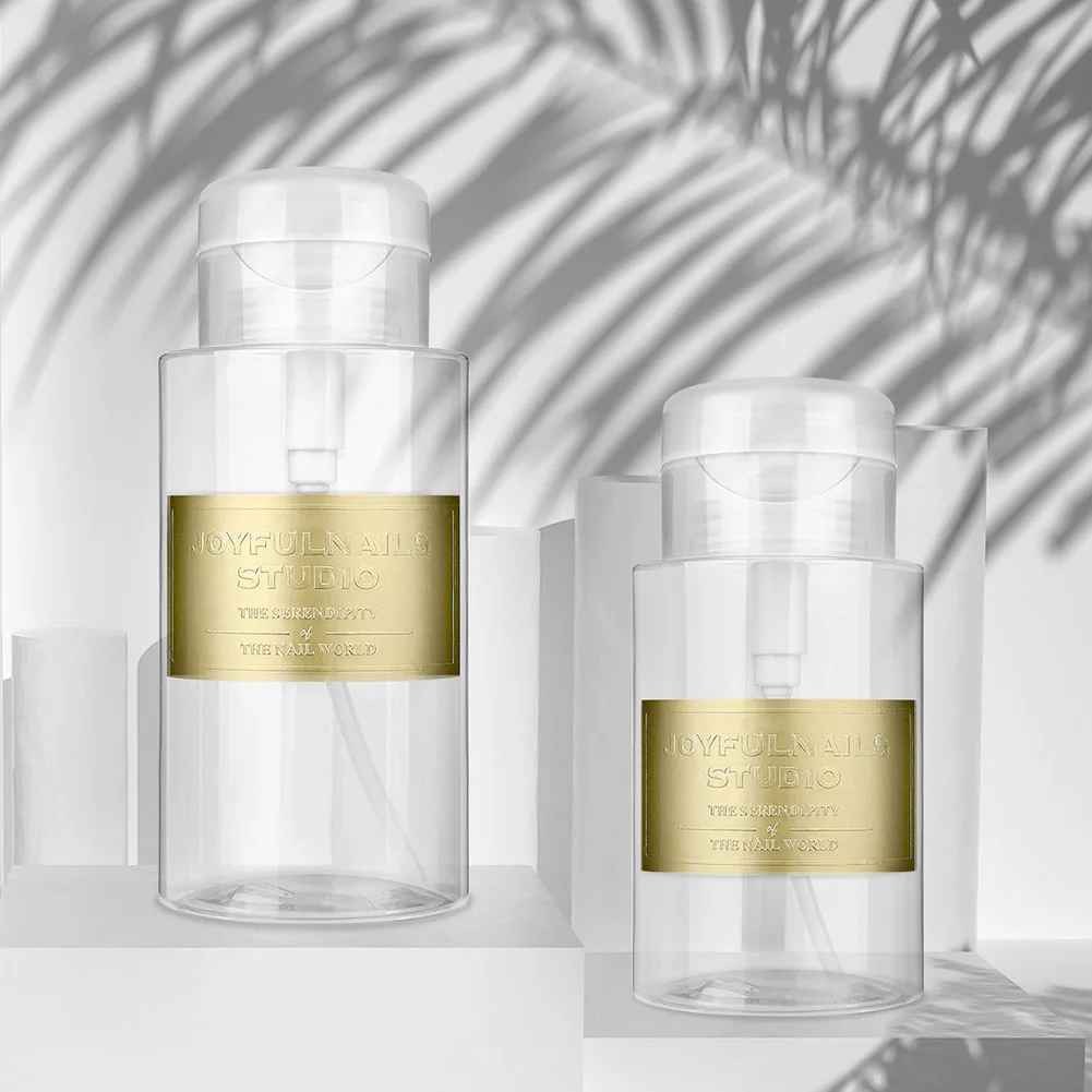 Флакон-дозатор с замком для снятия лака ногтей и макияжа 150/300 мл | Красота