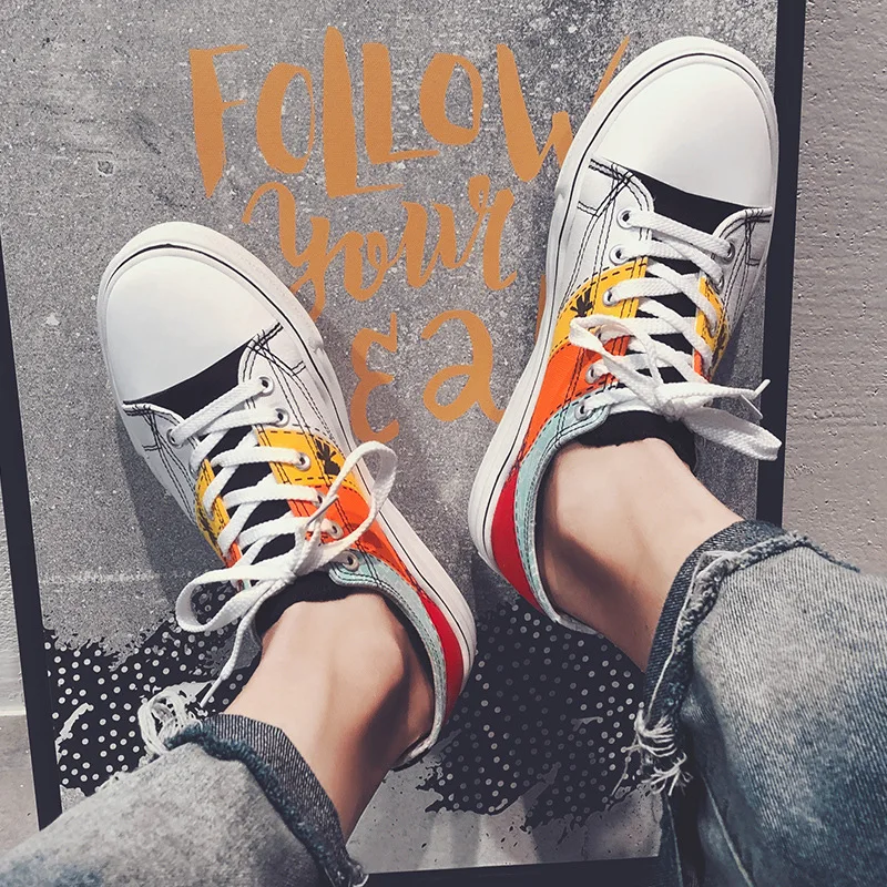 Кроссовки для бега Парусиновая обувь Мужские кроссовки Модные классические