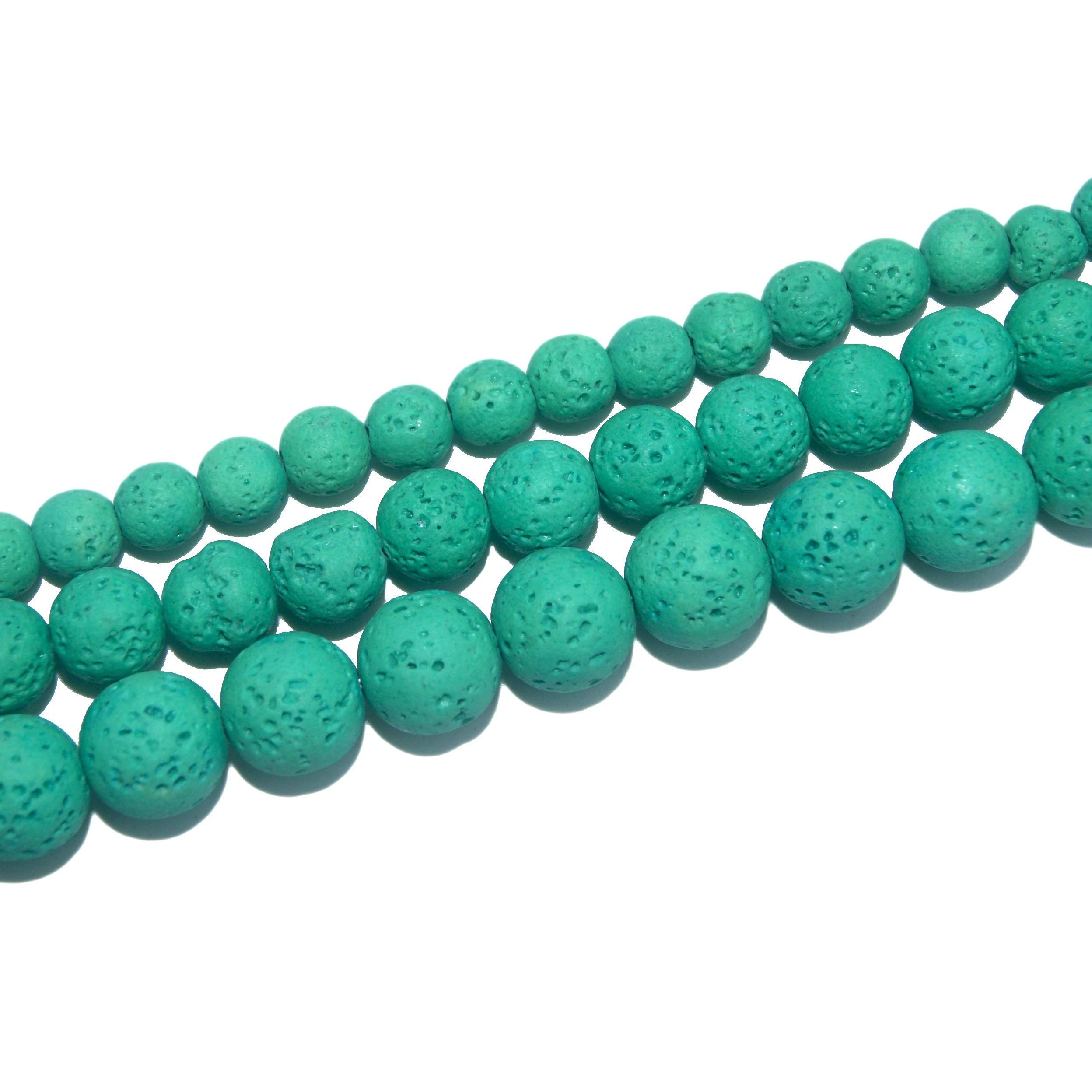 Бесплатная доставка натуральный камень зеленый из лавового камня бусины 6 8 10 мм