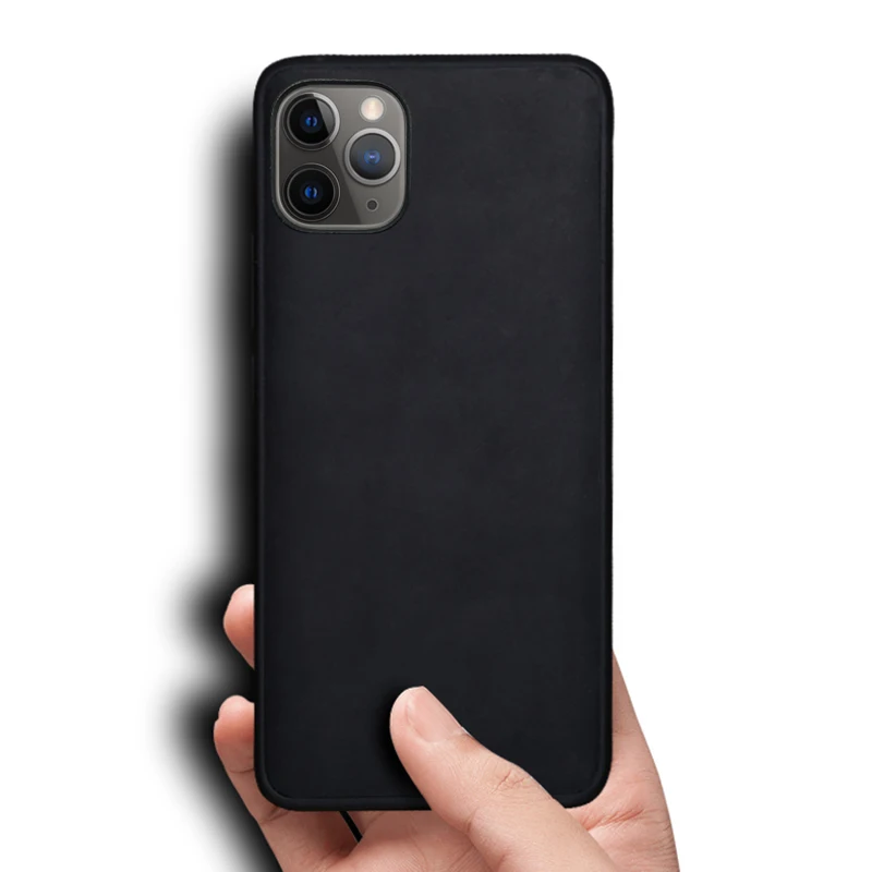 

Luxury Cowhide Leather Phone Cases For iPhone 11 Pro Case Crazy Horse Skin For Apple 6 6S 7 8 Plus SE 2020 XS Max XR Back Cover