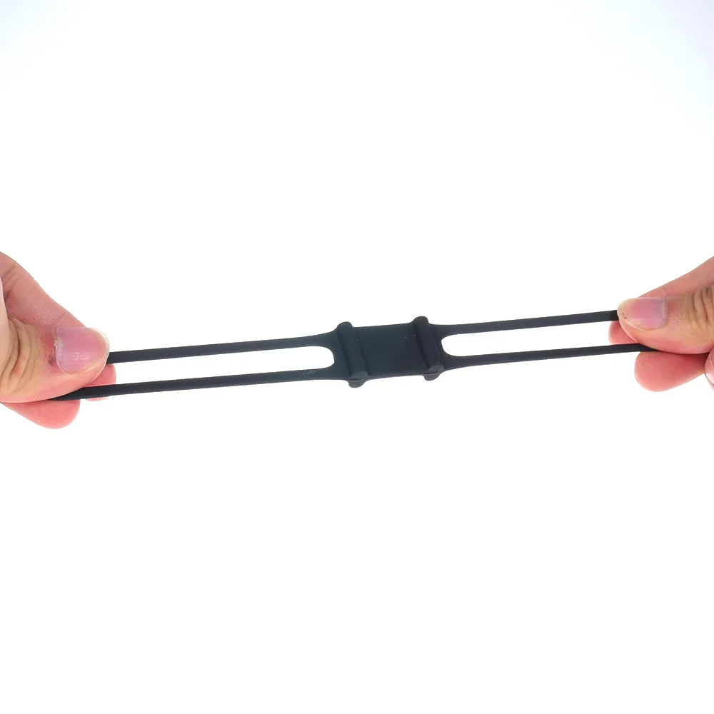 Новый силиконовый ремешок Горный Дорожный Велосипед фонарь полосы для телефона