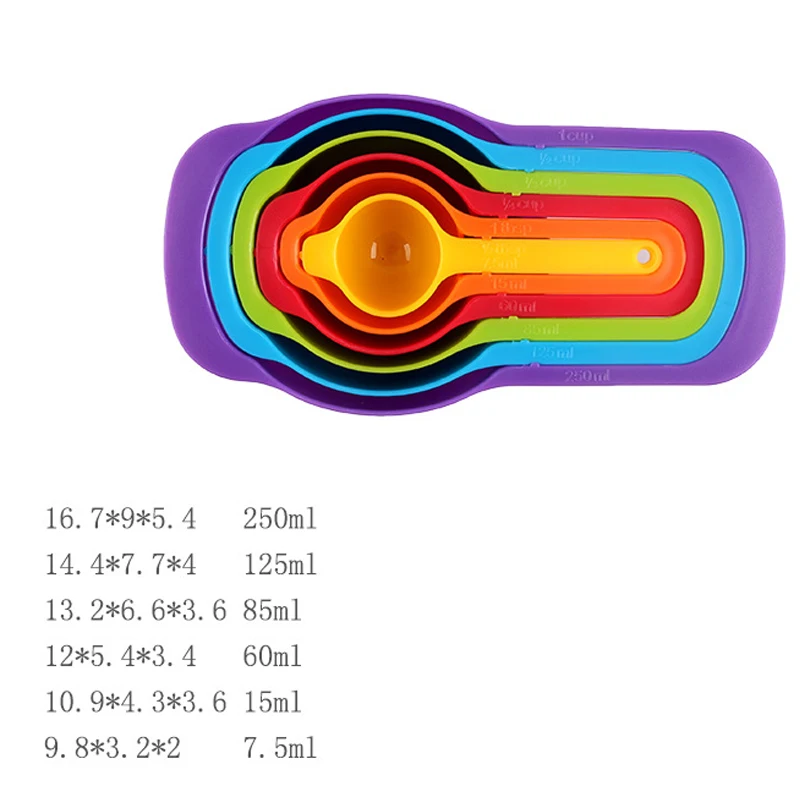 Мерная Ложка для кухни 6 шт./компл. | Дом и сад