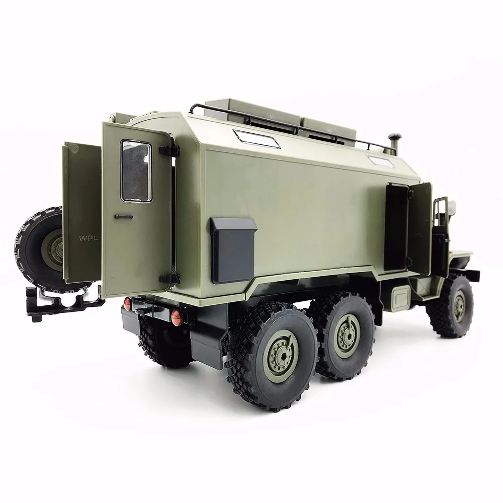 WPL RC грузовик B36 Урал 1/16 2,4G 6WD Военный Грузовик Рок Гусеничный пульт дистанционного управления автомобиль Хобби игрушки для мальчика carro eletrico