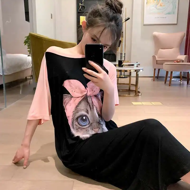 Милое детское Белье для сна Гладиатор с ремешками ночная рубашка мультяшным