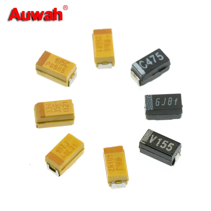 Конденсатор Танталовый SMD типа A 1206 мкФ Ф 0 33 1 47 2 3 10 22 4 7 100 220 В в 16 25 шт. - купить по