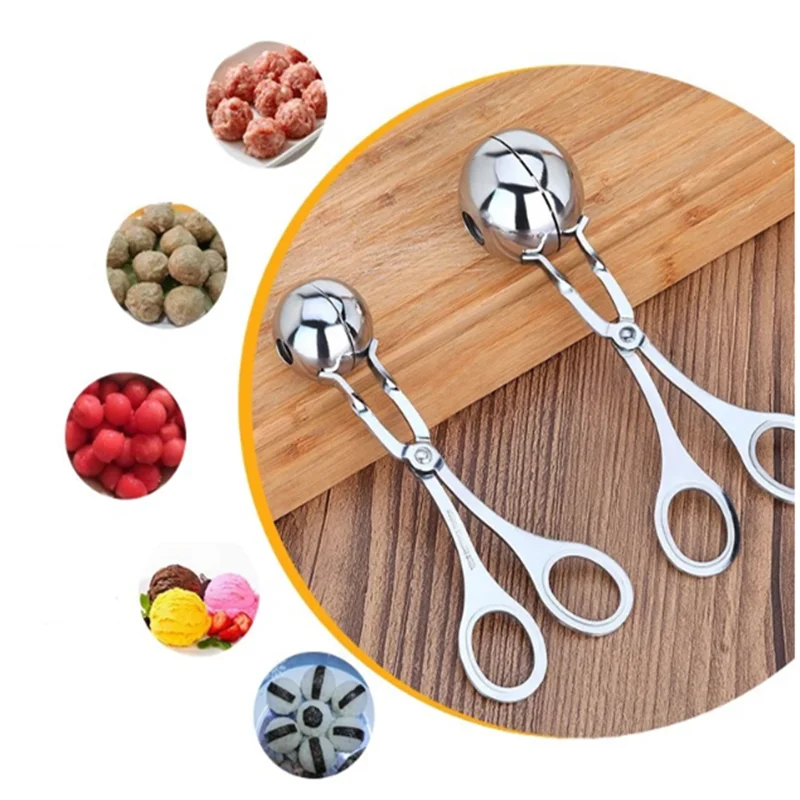 

1PcsKitchen Meatball Scoop Ball Maker Kitchen Gadgets Non Stick Practical Meat Baller Cooking Tools Kitchen Accessories Cuisine