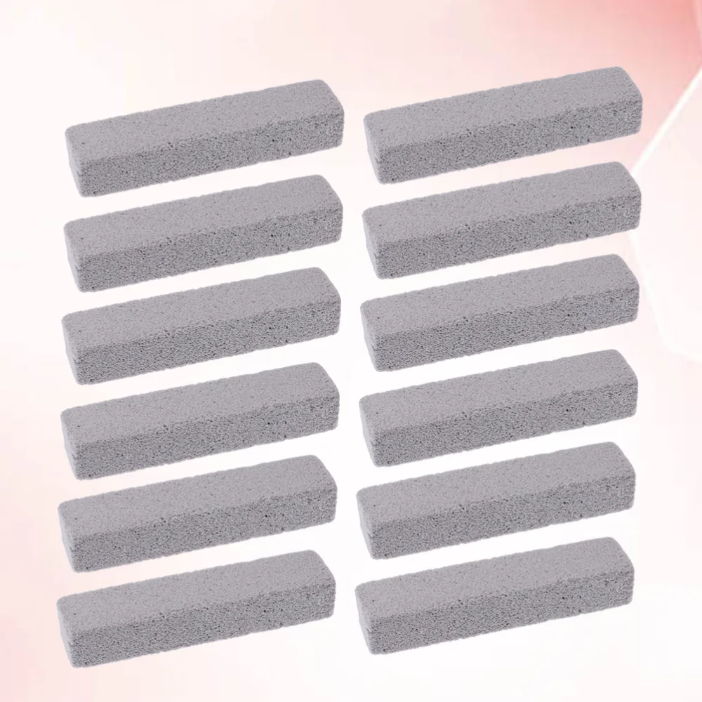 

12Pcs Toilet Cleaning Stones Natural Pumice Cleaners Practical Descaling Stones for Home Hotel
