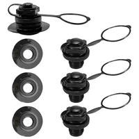 4 piece boston valve replacement universal air valve for inflatable raft kayak pool boat replacement