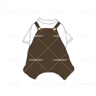 Дизайнерская одежда для маленьких собак, комбинезон для французского бульдога, одежда для щенка, Комбинезоны для йорков, костюм для 4-ножного питомца PC2175