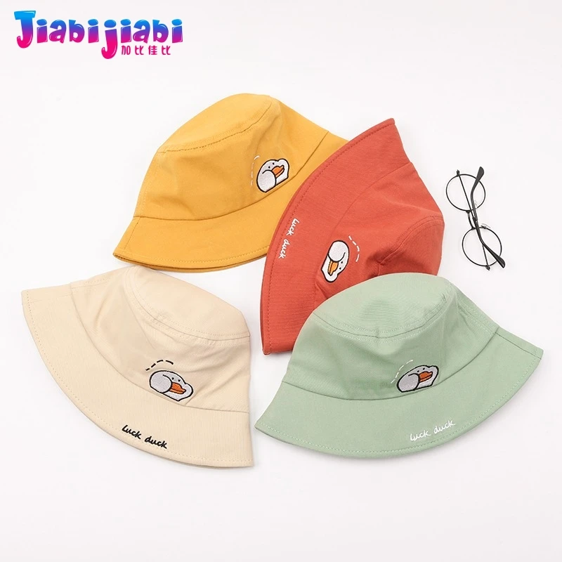 Летняя Панама для детей Весенняя тонкая тканевая Солнцезащитная шляпа мальчиков