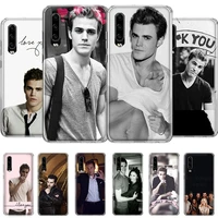 the vampire diaries stefan salvatore phone case for huawei p50 p40 p30 p20 p10 pro mate 40 30 20 10 pro lite cover soft coque tp