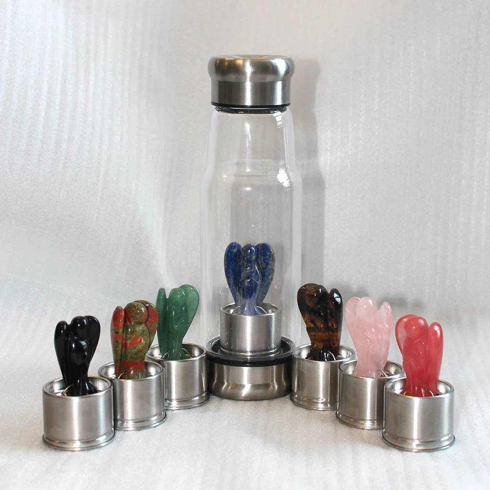 2019 новый натуральный кристалл точечный Исцеление Обсидиановая палочка эликсир