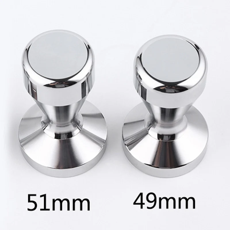 

New Stainless Steel Coffee Tamper Powder Hammer Practical Coffee Pressure Powder Bar Household Coffee Gadget 49/51mm